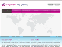 Tablet Screenshot of nakshatraschool.com